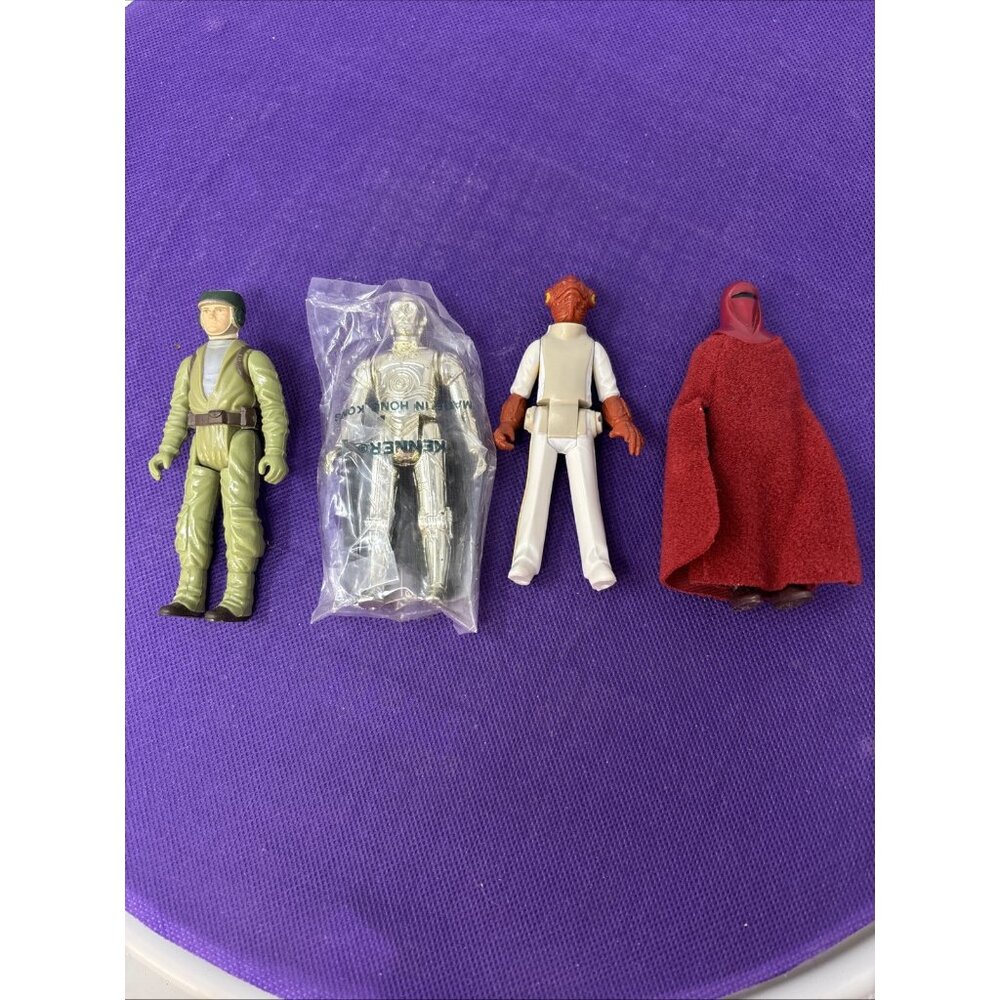 Star Wars Vintage Mint Figures C-3PO Mail Away Ackbar Lot 4